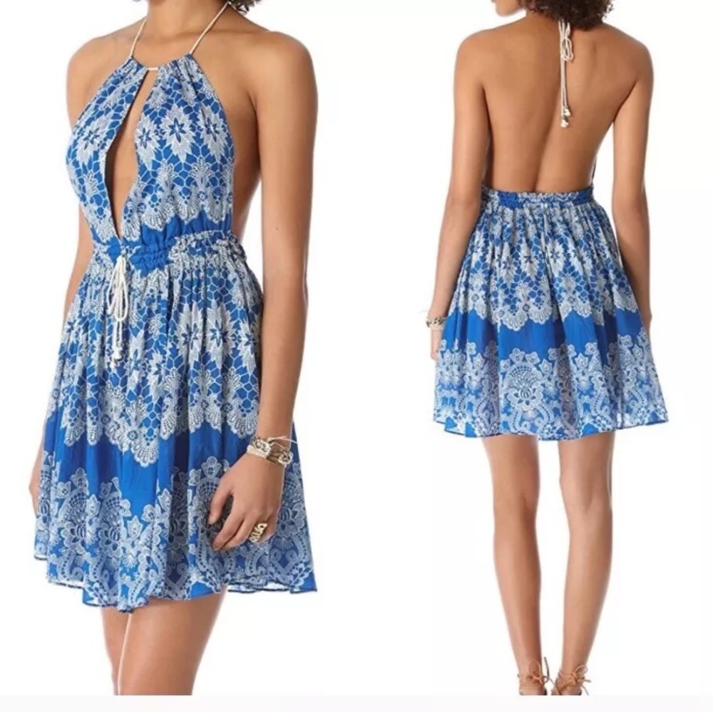 Authentic Zimmerman Backless Beach Dress size 1 used but in perfect condition.